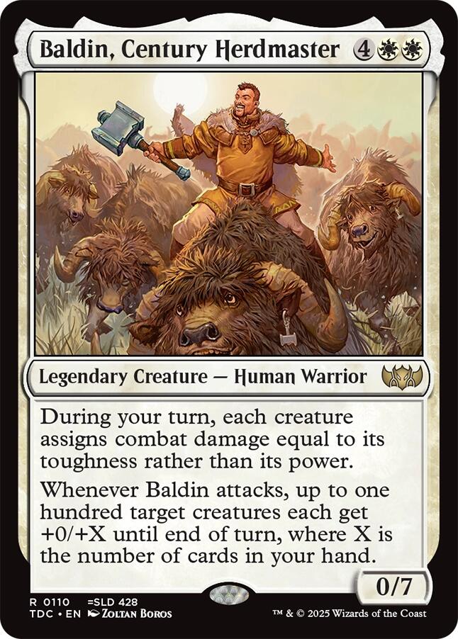 Baldin, Century Herdmaster [Tarkir: Dragonstorm Commander] - Magic: The Gathering - Card Brawlers | Quebec | Canada |