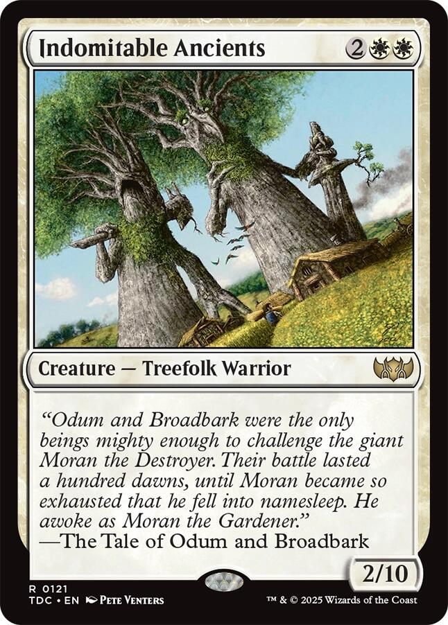 Indomitable Ancients [Tarkir: Dragonstorm Commander] - Magic: The Gathering - Card Brawlers | Quebec | Canada |