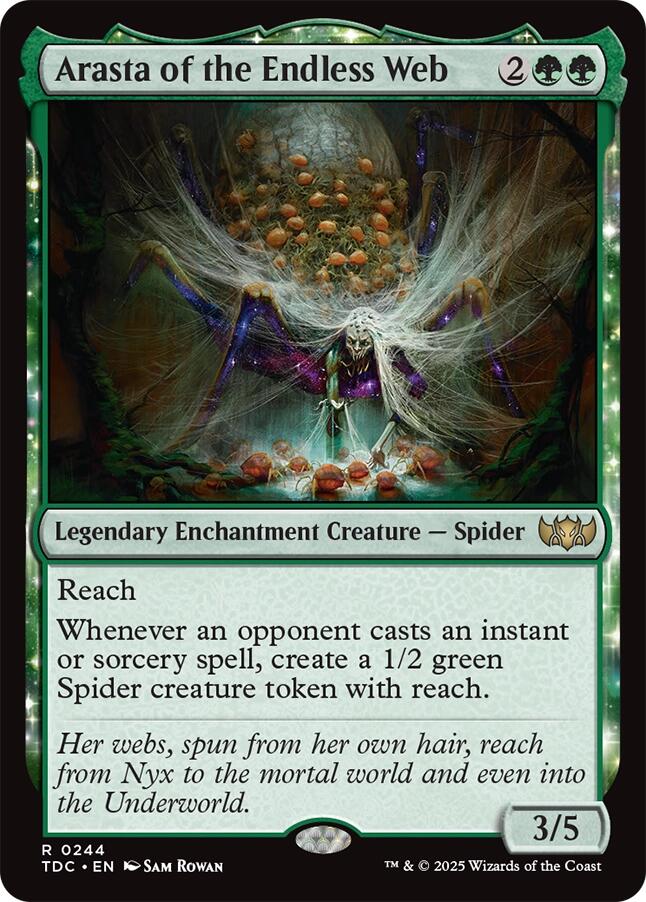 Arasta of the Endless Web [Tarkir: Dragonstorm Commander] - Magic: The Gathering - Card Brawlers | Quebec | Canada |