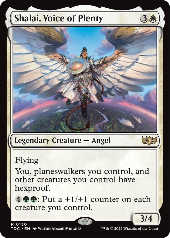 Shalai, Voice of Plenty [Tarkir: Dragonstorm Commander] - Magic: The Gathering - Card Brawlers | Quebec | Canada |