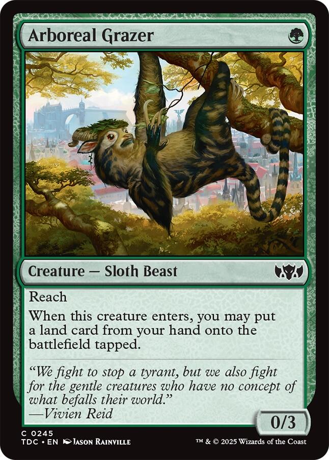 Arboreal Grazer [Tarkir: Dragonstorm Commander] - Magic: The Gathering - Card Brawlers | Quebec | Canada |
