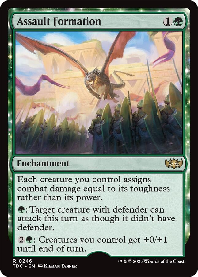 Assault Formation [Tarkir: Dragonstorm Commander] - Magic: The Gathering - Card Brawlers | Quebec | Canada |
