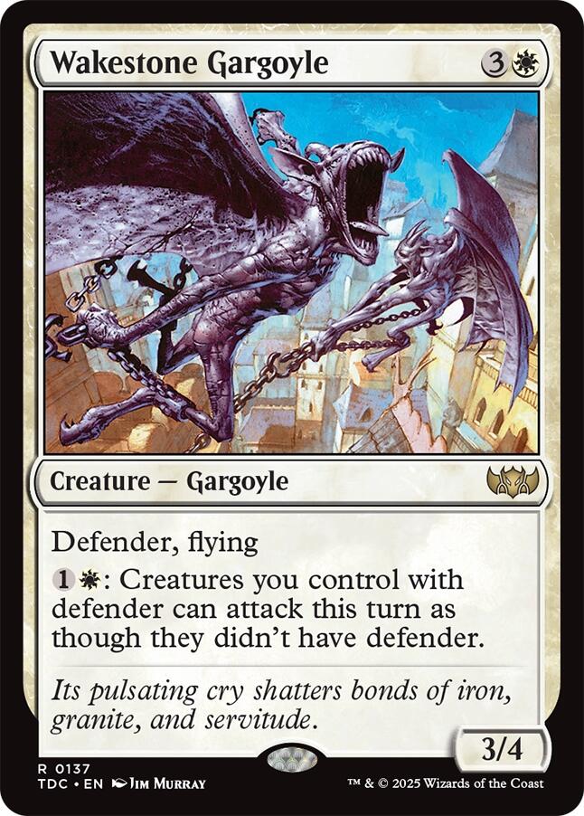 Wakestone Gargoyle [Tarkir: Dragonstorm Commander] - Magic: The Gathering - Card Brawlers | Quebec | Canada |