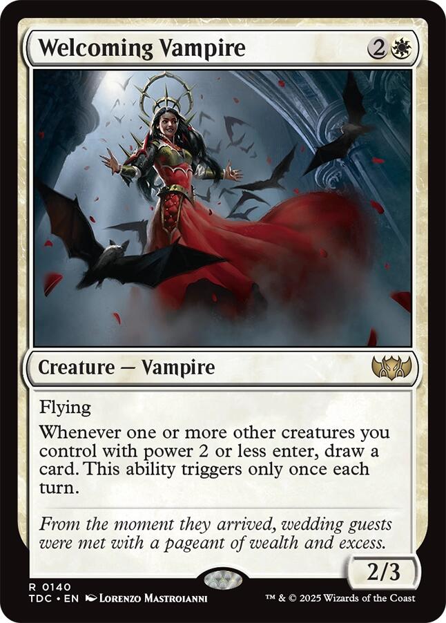 Welcoming Vampire [Tarkir: Dragonstorm Commander] - Magic: The Gathering - Card Brawlers | Quebec | Canada |