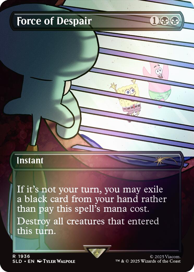 Force of Despair (Rainbow Foil) [Secret Lair Drop Series] - Magic: The Gathering - Card Brawlers | Quebec | Canada |