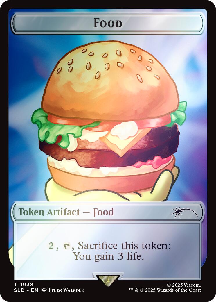 Food Token (1938) (Rainbow Foil) [Secret Lair Drop Series] - Magic: The Gathering - Card Brawlers | Quebec | Canada |