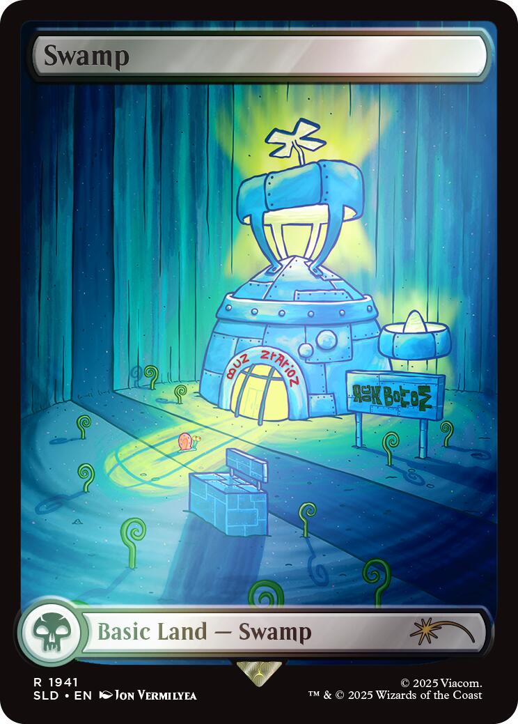 Swamp (1941) (Rainbow Foil) [Secret Lair Drop Series] - Magic: The Gathering - Card Brawlers | Quebec | Canada |