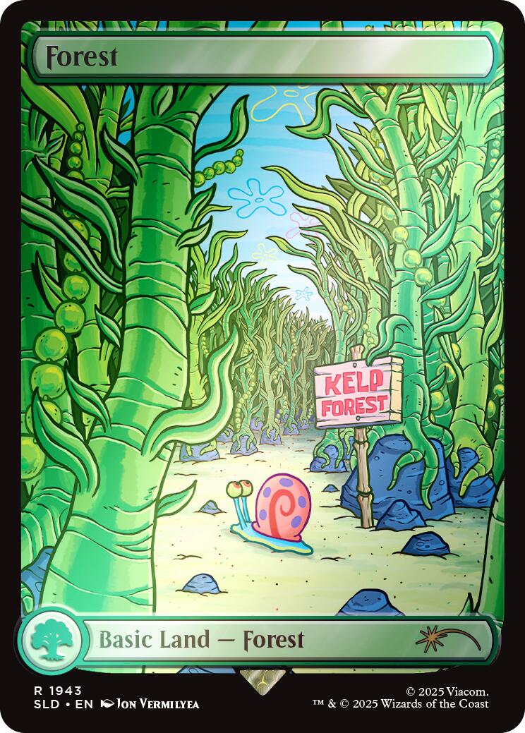 Forest (1943) (Rainbow Foil) [Secret Lair Drop Series] - Magic: The Gathering - Card Brawlers | Quebec | Canada |