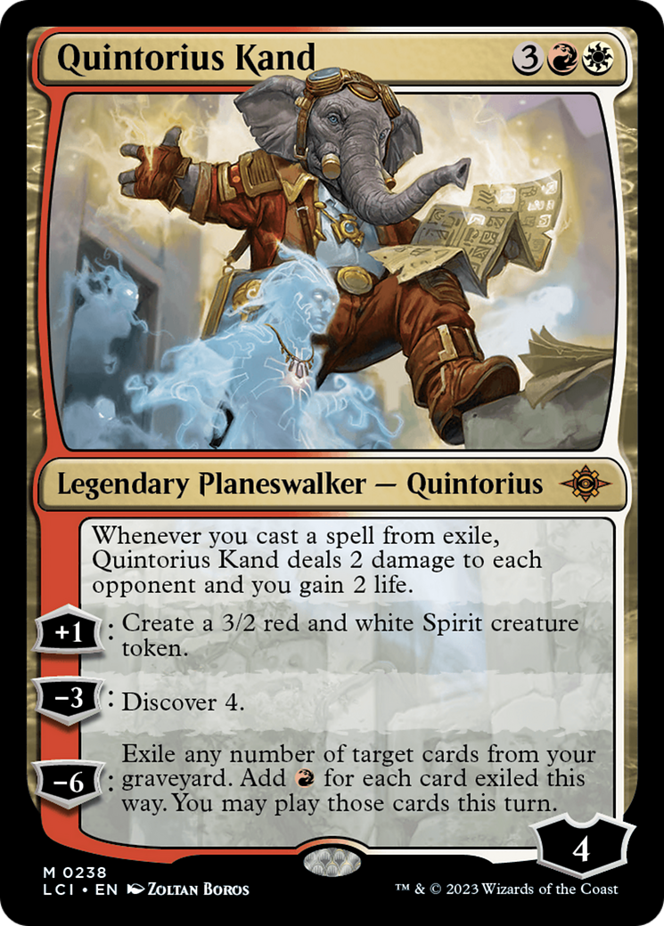 Quintorius Kand [The Lost Caverns of Ixalan] - Magic: The Gathering - Card Brawlers | Quebec | Canada |