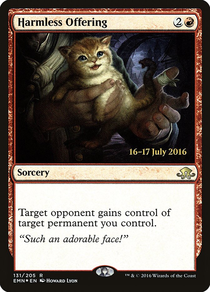Harmless Offering [Eldritch Moon Prerelease Promos] - Magic: The Gathering - Card Brawlers | Quebec | Canada |