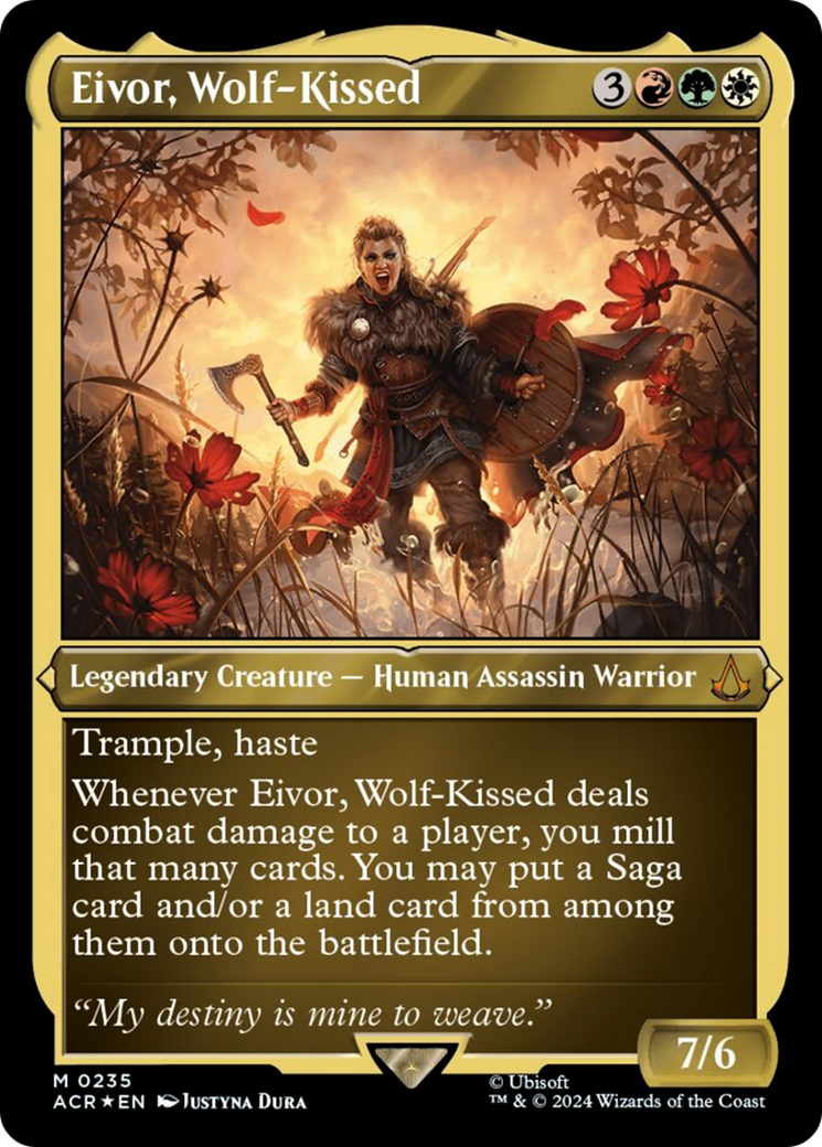 Eivor, Wolf-Kissed (Foil Etched) [Assassin's Creed] - Magic: The Gathering - Card Brawlers | Quebec | Canada |