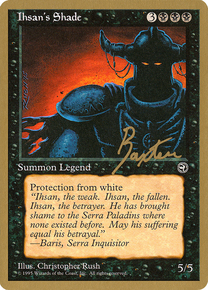 Ihsan's Shade (George Baxter) [Pro Tour Collector Set] - Magic: The Gathering - Card Brawlers | Quebec | Canada |