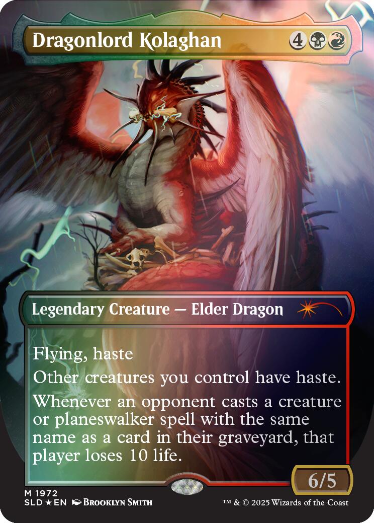 Dragonlord Kolaghan (1972) (Rainbow Foil) [Secret Lair Drop Series] - Magic: The Gathering - Card Brawlers | Quebec | Canada |