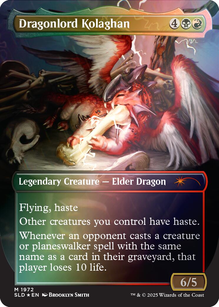 Dragonlord Kolaghan (1972) (Rainbow Foil) [Secret Lair Drop Series] - Magic: The Gathering - Card Brawlers | Quebec | Canada |