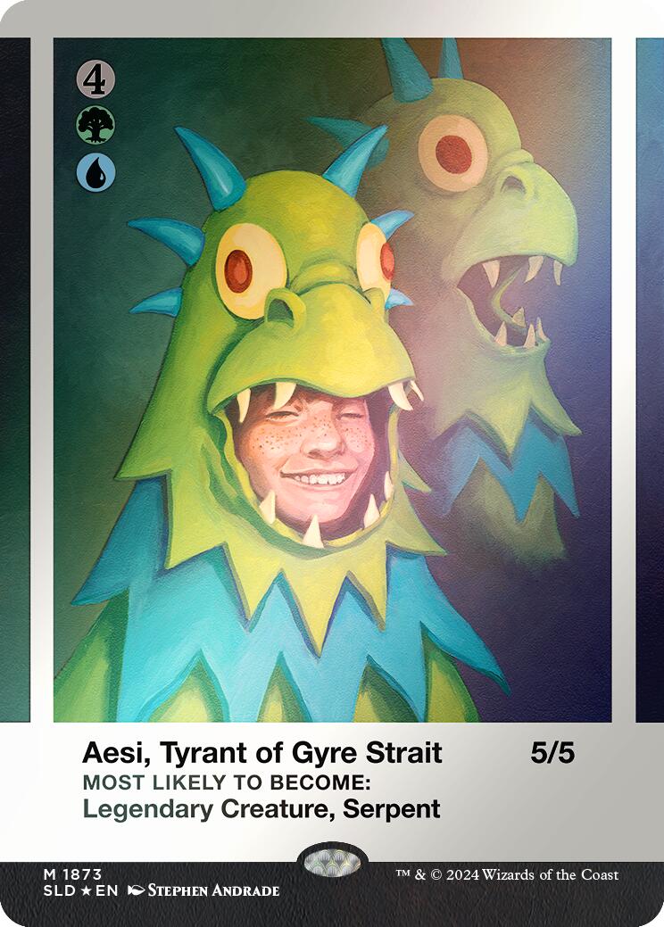 Aesi, Tyrant of Gyre Strait (Rainbow Foil) [Secret Lair Drop Series] - Magic: The Gathering - Card Brawlers | Quebec | Canada |