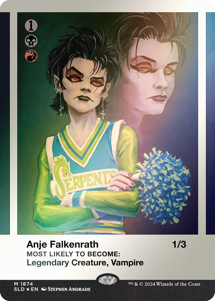 Anje Falkenrath (Rainbow Foil) [Secret Lair Drop Series] - Magic: The Gathering - Card Brawlers | Quebec | Canada |