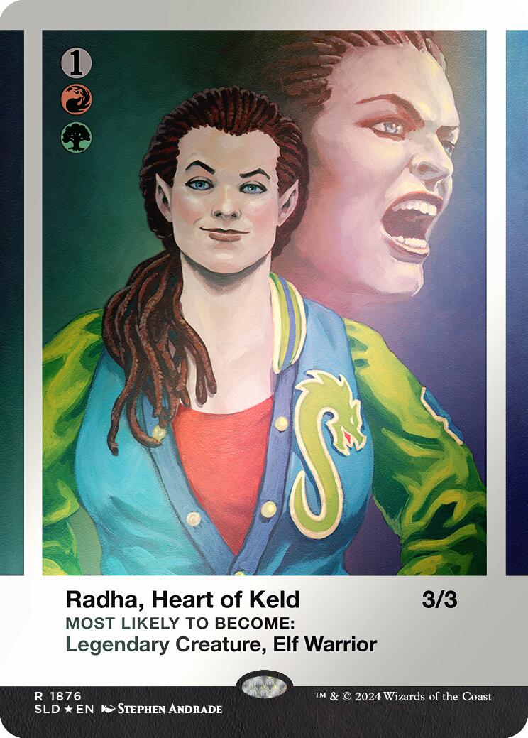 Radha, Heart of Keld (Rainbow Foil) [Secret Lair Drop Series] - Magic: The Gathering - Card Brawlers | Quebec | Canada |