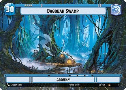 Dagobah Swamp (1/0) (1/0) [Miscellaneous] - Fantasy Flight Games - Card Brawlers | Quebec | Canada |