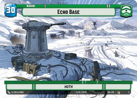 Echo Base (2/0) (2/0) [Miscellaneous] - Fantasy Flight Games - Card Brawlers | Quebec | Canada |