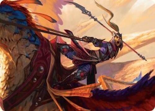 Dragonback Lancer Art Card (3/54) [Tarkir: Dragonstorm Art Series] - Magic: The Gathering - Card Brawlers | Quebec | Canada |