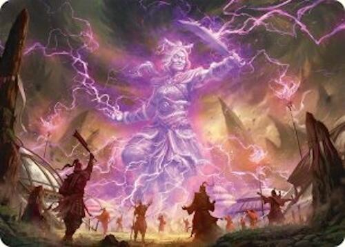Smile at Death Art Card (4/54) [Tarkir: Dragonstorm Art Series] - Magic: The Gathering - Card Brawlers | Quebec | Canada |