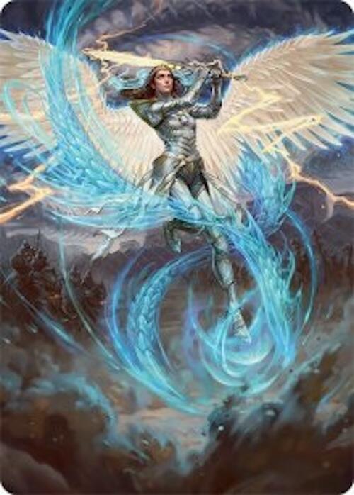 Elspeth, Storm Slayer Art Card (49/54) [Tarkir: Dragonstorm Art Series] - Magic: The Gathering - Card Brawlers | Quebec | Canada |