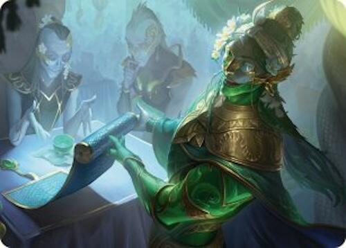 Sibsig Appraiser Art Card (8/54) [Tarkir: Dragonstorm Art Series] - Magic: The Gathering - Card Brawlers | Quebec | Canada |