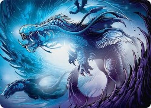 Roiling Dragonstorm Art Card (33/54) [Tarkir: Dragonstorm Art Series] - Magic: The Gathering - Card Brawlers | Quebec | Canada |