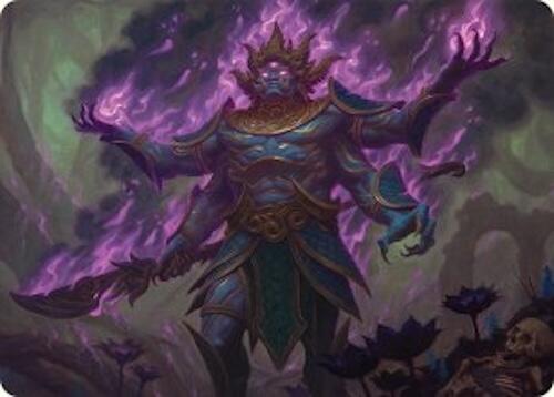 Rot-Curse Rakshasa Art Card (13/54) [Tarkir: Dragonstorm Art Series] - Magic: The Gathering - Card Brawlers | Quebec | Canada |