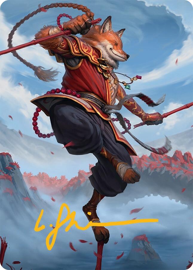 Equilibrium Adept Art Card (16/54) (Gold-Stamped Signature) [Tarkir: Dragonstorm Art Series] - Magic: The Gathering - Card Brawlers | Quebec | Canada |