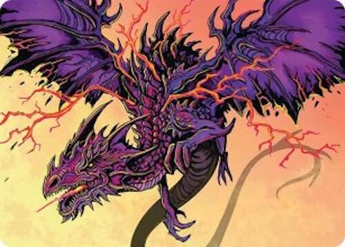 Stormshriek Feral Art Card (35/54) [Tarkir: Dragonstorm Art Series] - Magic: The Gathering - Card Brawlers | Quebec | Canada |