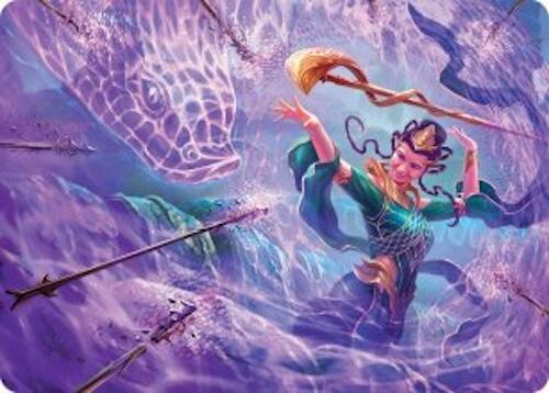 Snakeskin Veil Art Card (19/54) [Tarkir: Dragonstorm Art Series] - Magic: The Gathering - Card Brawlers | Quebec | Canada |