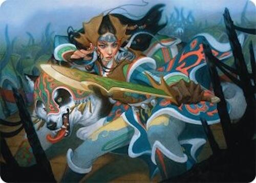 Eshki Dragonclaw Art Card (23/54) [Tarkir: Dragonstorm Art Series] - Magic: The Gathering - Card Brawlers | Quebec | Canada |