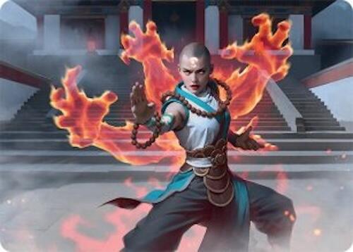 Flamehold Grappler Art Card (24/54) [Tarkir: Dragonstorm Art Series] - Magic: The Gathering - Card Brawlers | Quebec | Canada |