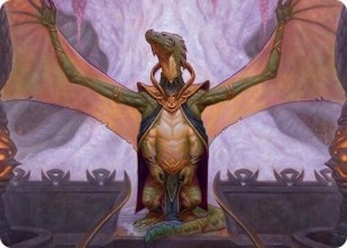 Kheru Goldkeeper Art Card (36/54) [Tarkir: Dragonstorm Art Series] - Magic: The Gathering - Card Brawlers | Quebec | Canada |