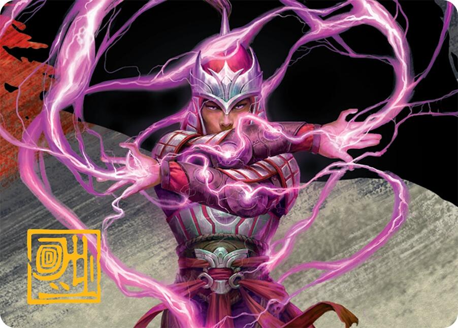 All-Out Assault Art Card (43/54) (Gold-Stamped Signature) [Tarkir: Dragonstorm Art Series] - Magic: The Gathering - Card Brawlers | Quebec | Canada |