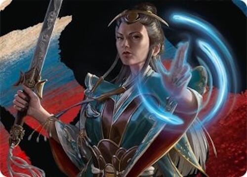 Narset, Jeskai Waymaster Art Card (44/54) [Tarkir: Dragonstorm Art Series] - Magic: The Gathering - Card Brawlers | Quebec | Canada |