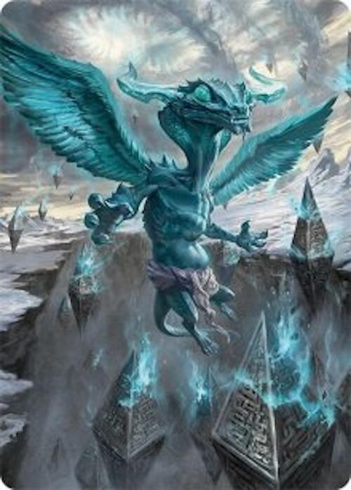 Ugin, Eye of the Storms Art Card (47/54) [Tarkir: Dragonstorm Art Series] - Magic: The Gathering - Card Brawlers | Quebec | Canada |