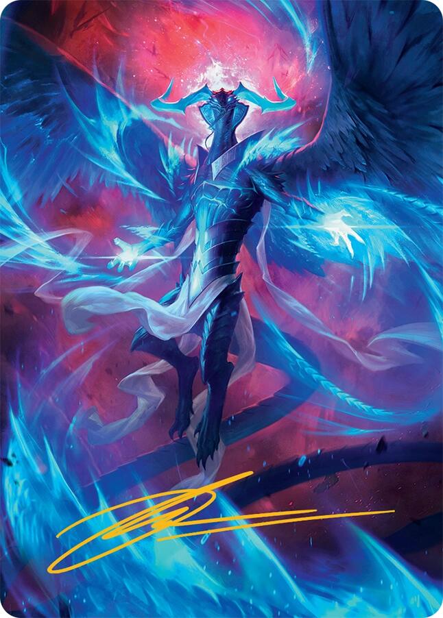 Ugin, Eye of the Storms Art Card (48/54) (Gold-Stamped Signature) [Tarkir: Dragonstorm Art Series] - Magic: The Gathering - Card Brawlers | Quebec | Canada |