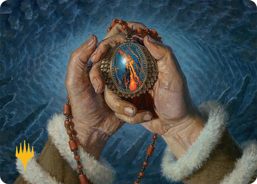 Mox Jasper Art Card (28/54) (Gold-Stamped) [Tarkir: Dragonstorm Art Series] - Magic: The Gathering - Card Brawlers | Quebec | Canada |