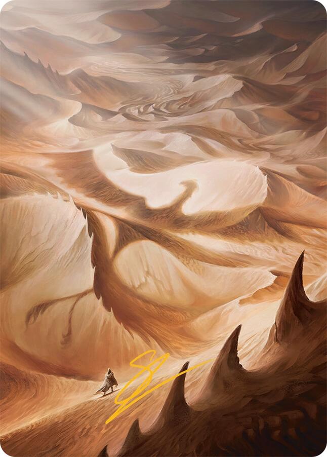 Plains Art Card (30/54) (Gold-Stamped Signature) [Tarkir: Dragonstorm Art Series] - Magic: The Gathering - Card Brawlers | Quebec | Canada |