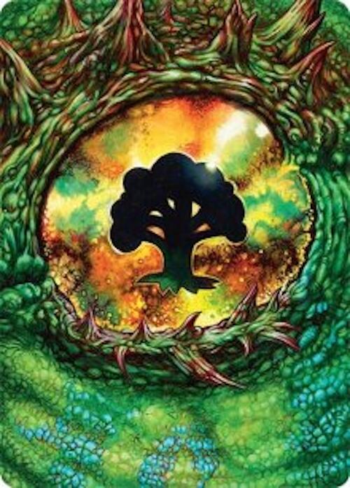 Forest Art Card (32/54) [Tarkir: Dragonstorm Art Series] - Magic: The Gathering - Card Brawlers | Quebec | Canada |