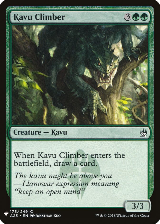 Kavu Climber [Mystery Booster] - Magic: The Gathering - Card Brawlers | Quebec | Canada |