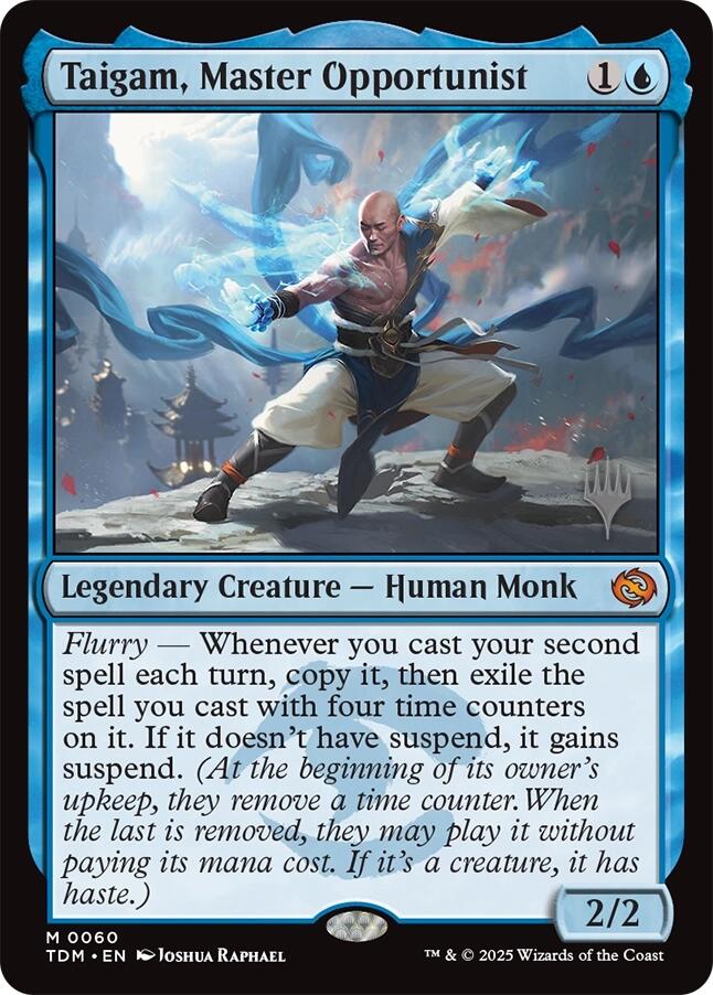 Taigam, Master Opportunist [Tarkir: Dragonstorm Promos] - Magic: The Gathering - Card Brawlers | Quebec | Canada |