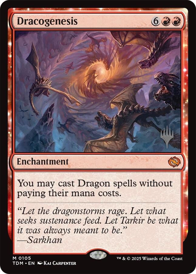 Dracogenesis [Tarkir: Dragonstorm Promos] - Magic: The Gathering - Card Brawlers | Quebec | Canada |