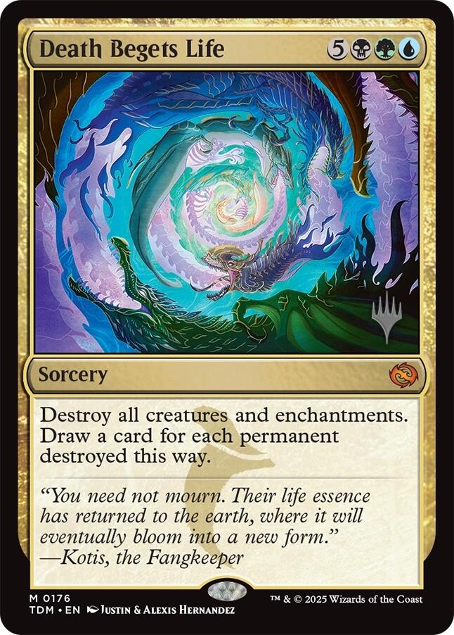Death Begets Life [Tarkir: Dragonstorm Promos] - Magic: The Gathering - Card Brawlers | Quebec | Canada |