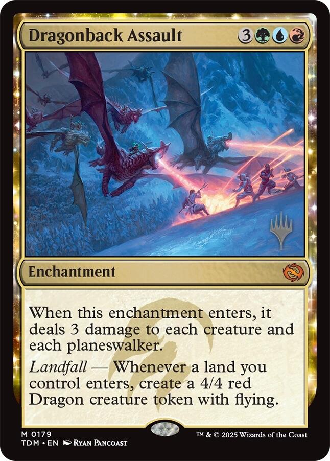 Dragonback Assault [Tarkir: Dragonstorm Promos] - Magic: The Gathering - Card Brawlers | Quebec | Canada |