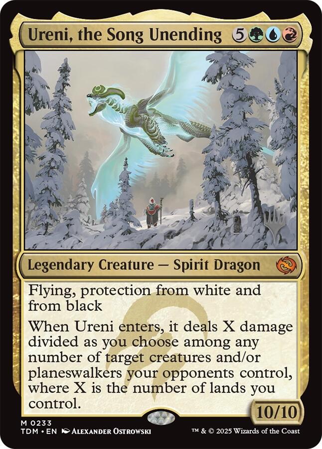 Ureni, the Song Unending [Tarkir: Dragonstorm Promos] - Magic: The Gathering - Card Brawlers | Quebec | Canada |