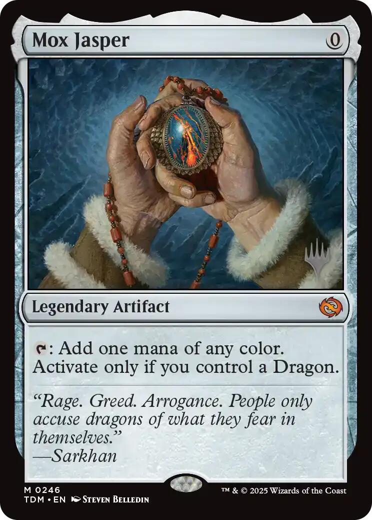 Mox Jasper [Tarkir: Dragonstorm Promos] - Magic: The Gathering - Card Brawlers | Quebec | Canada |