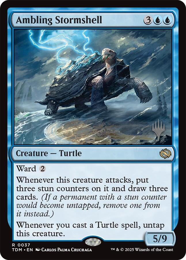 Ambling Stormshell [Tarkir: Dragonstorm Promos] - Magic: The Gathering - Card Brawlers | Quebec | Canada |